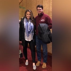 Louis Vuitton Wool and Silk Baby Blue Monogram Scarf Shawl Stole